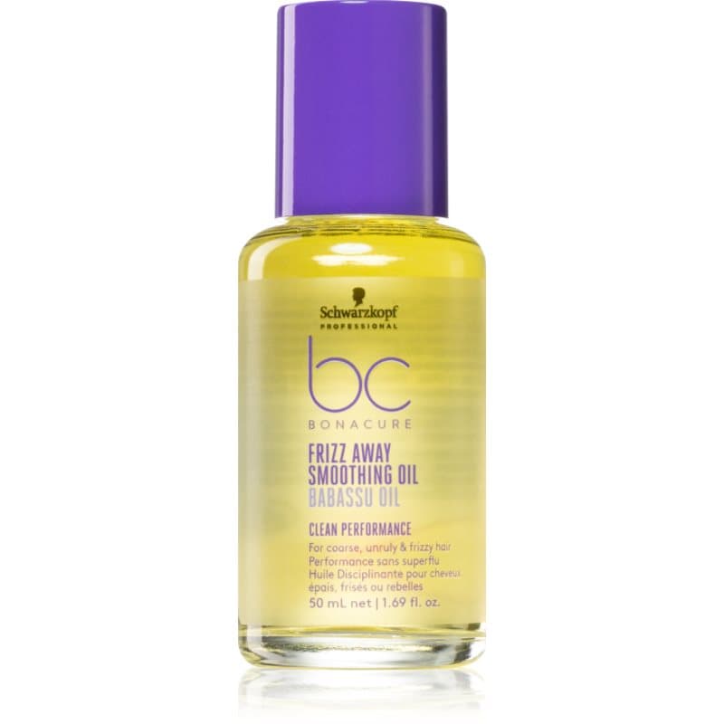 Schwarzkopf Professional BC Bonacure Frizz Away Smoothing Oil Gladmakende Olie voor het Haar 50 ml