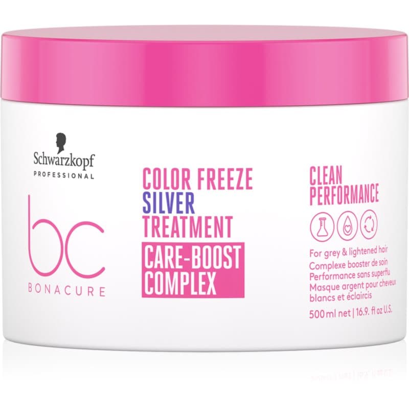 Schwarzkopf Professional BC Bonacure Color Freeze Silver Verzorgende Masker voor Blond en Highlighted Haar 500 ml