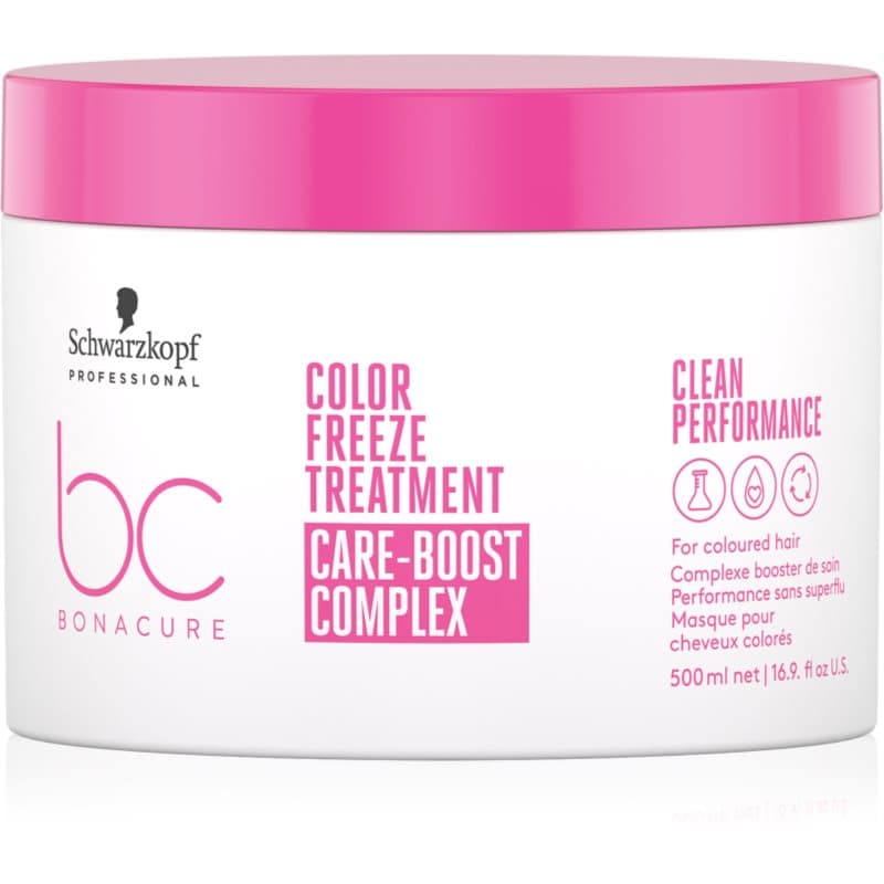 Schwarzkopf Professional BC Bonacure Color Freeze regenererende sheet mask voor Gekleurd Haar 500 ml