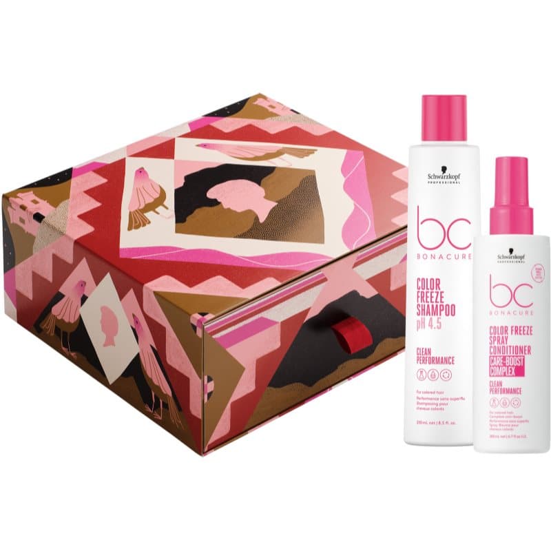 Schwarzkopf Professional BC Bonacure Color Freeze Gift Set voor Gekleurd Haar