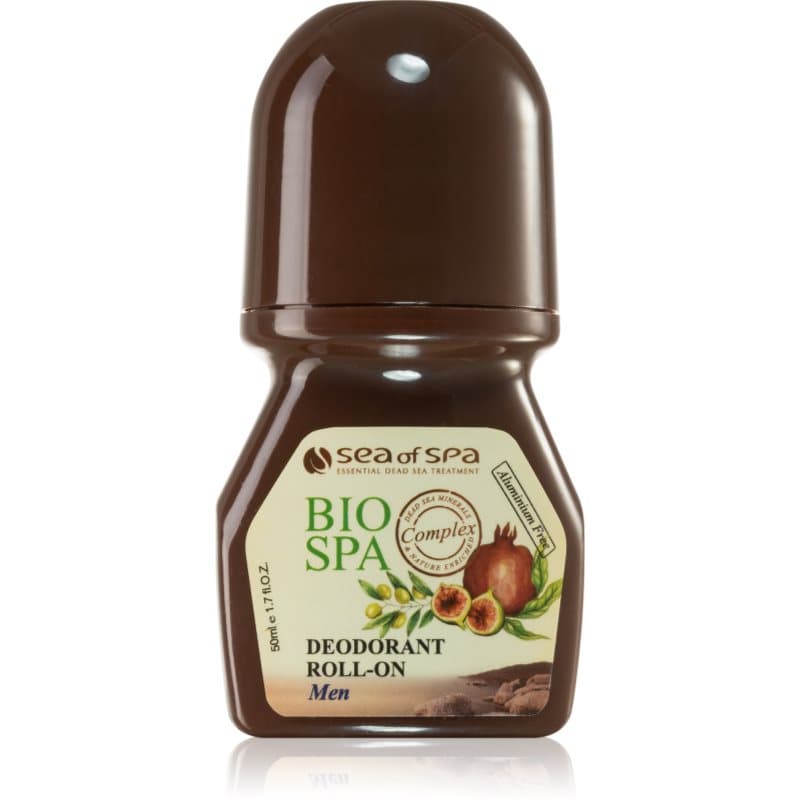 Sea of Spa Bio Spa Roll-On Deo Aluminiumzoutvrij  voor Mannen 50 ml