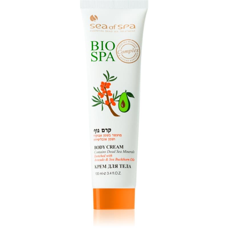 Sea of Spa Bio Spa Bodycrème  met Avocado en Duindoorn 100 ml