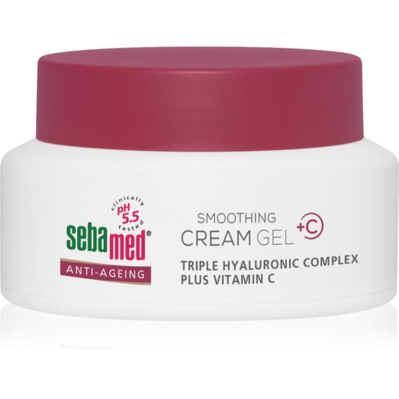 Sebamed Anti-Ageing Smoothing Cream Gel Crème tegen Rimpels met Hyaluronzuur 50 ml