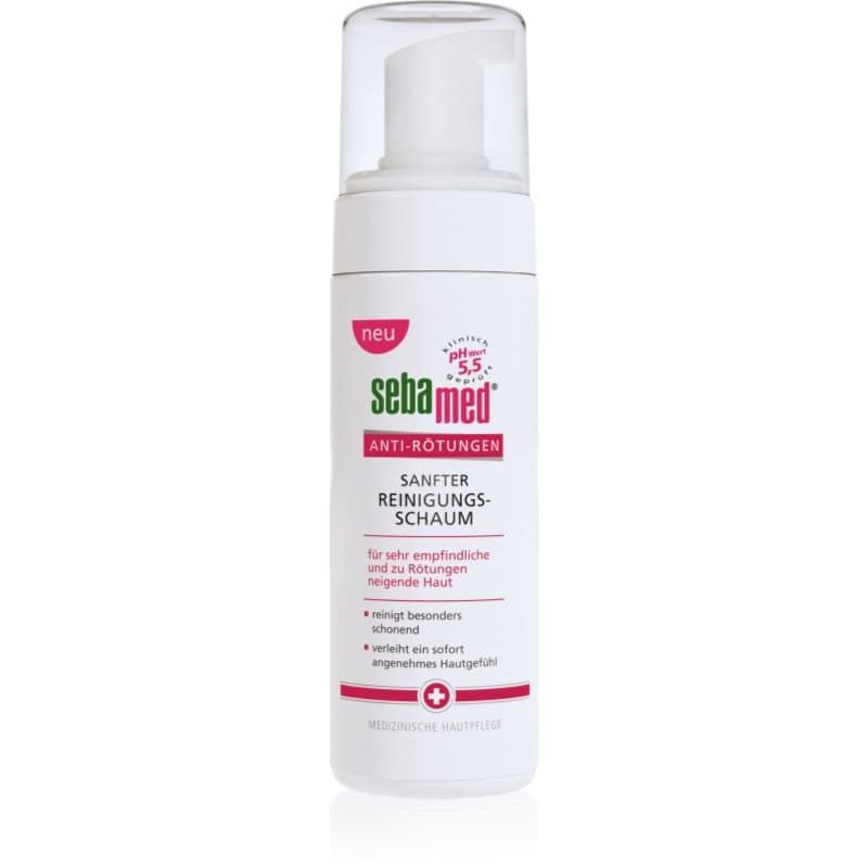 Sebamed Anti-Redness Milde Reinigingsschuim voor Gevoelige en Rode Huid 150 ml