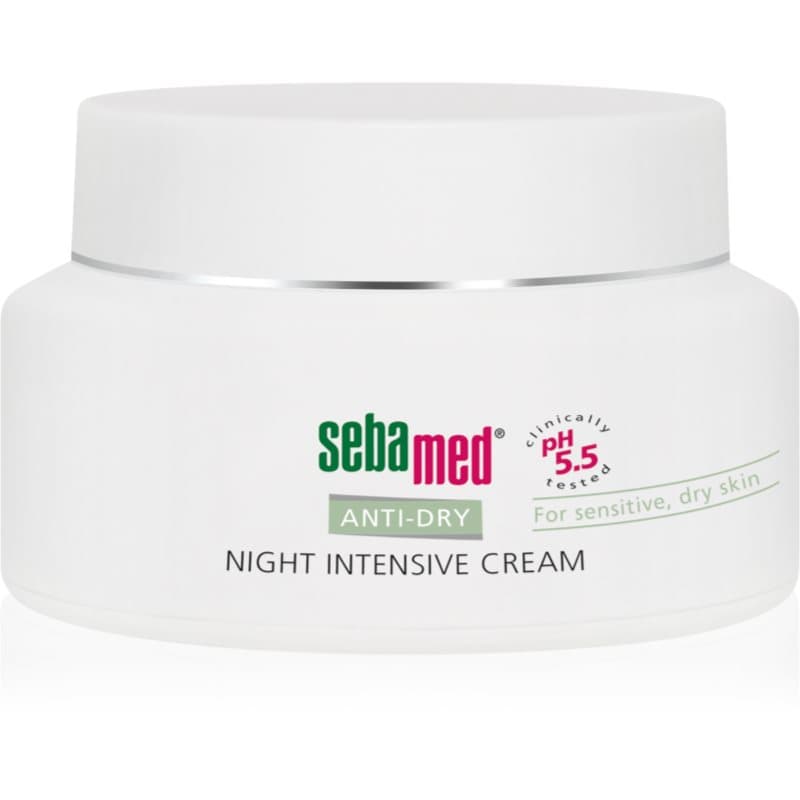 Sebamed Anti-Dry Nachtverzorging - Intensief Crème  met Phytosterolen 50 ml