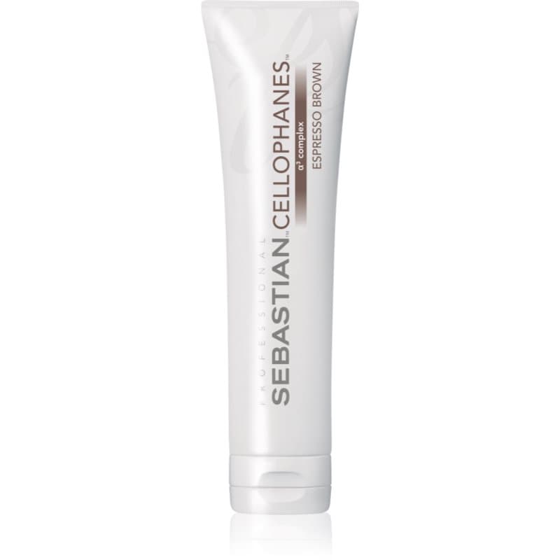 Sebastian Professional Cellophanes een masker dat geverfd haar zijn glans teruggeeft Tint Espresso Brown 300 ml