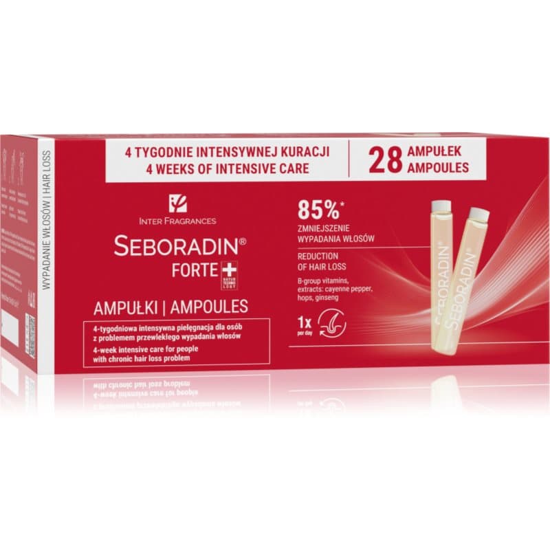 Seboradin Forte ampul tegen Haaruitval 24x5.5 ml