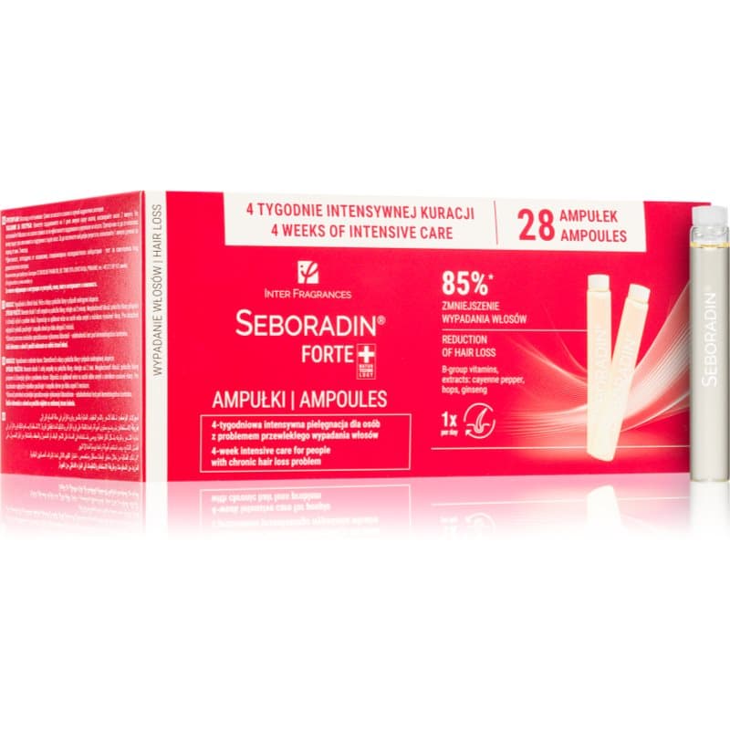 Seboradin Forte ampul tegen Haaruitval 28x5.5 ml