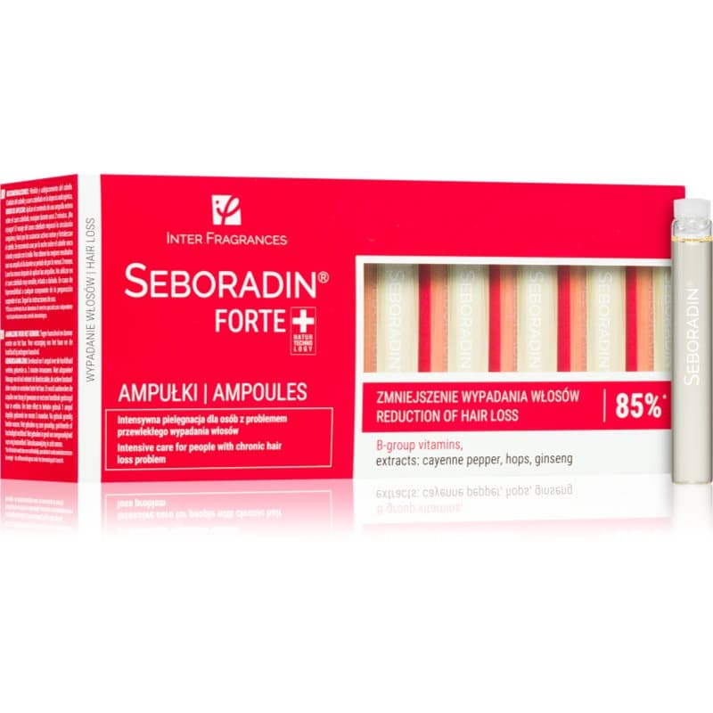 Seboradin Forte ampul tegen Haaruitval 14x5.5 ml