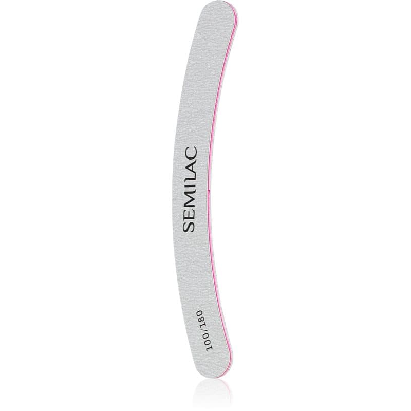 Semilac Accessories Nail File 100/180 Vijl voor Acryl en Gel 100/180 1 st