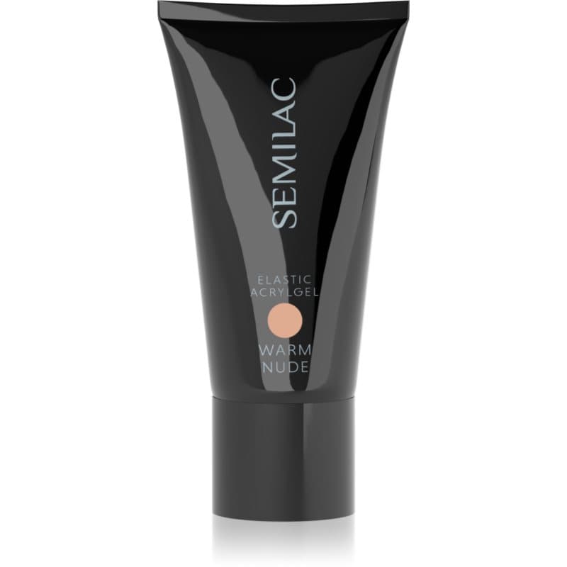 Semilac Acrylgel Elastic White Cream Acryl Gel voor Nagels Tint 30 g
