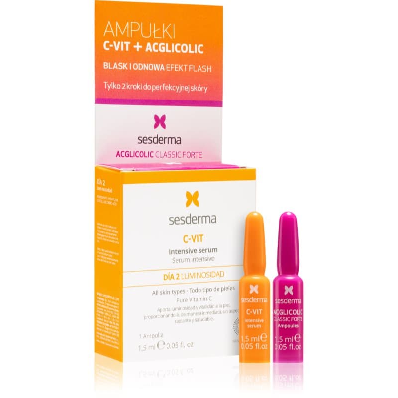Sesderma C-Vit + Aglicolic Classic Forte handige verpakking voor Vrouwen