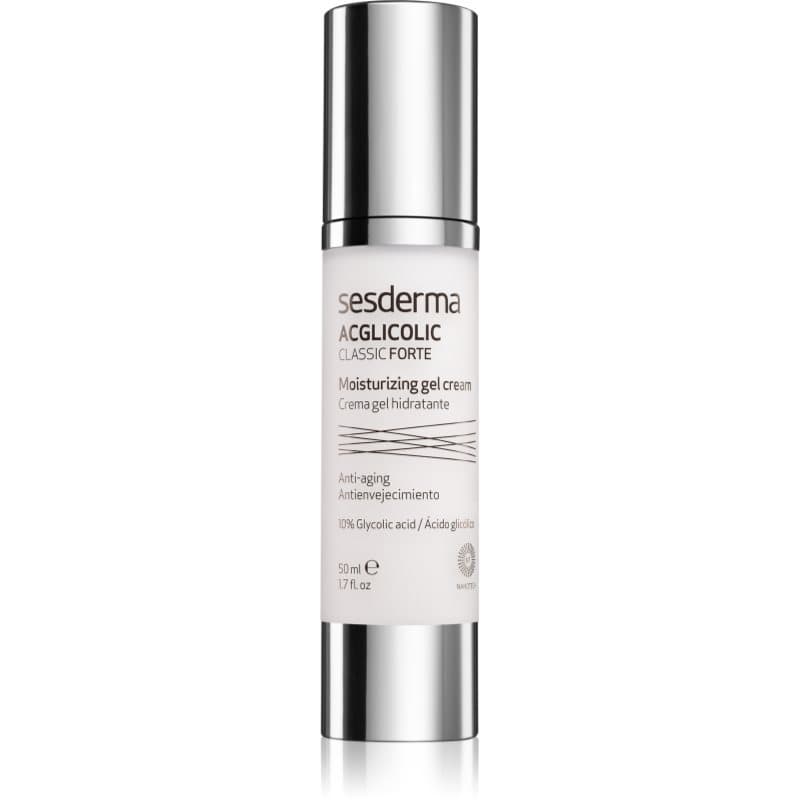 Sesderma Acglicolic Classic Forte Facial Gel Crème voor Complexe Anti-Rimpel Bescherming 50 ml