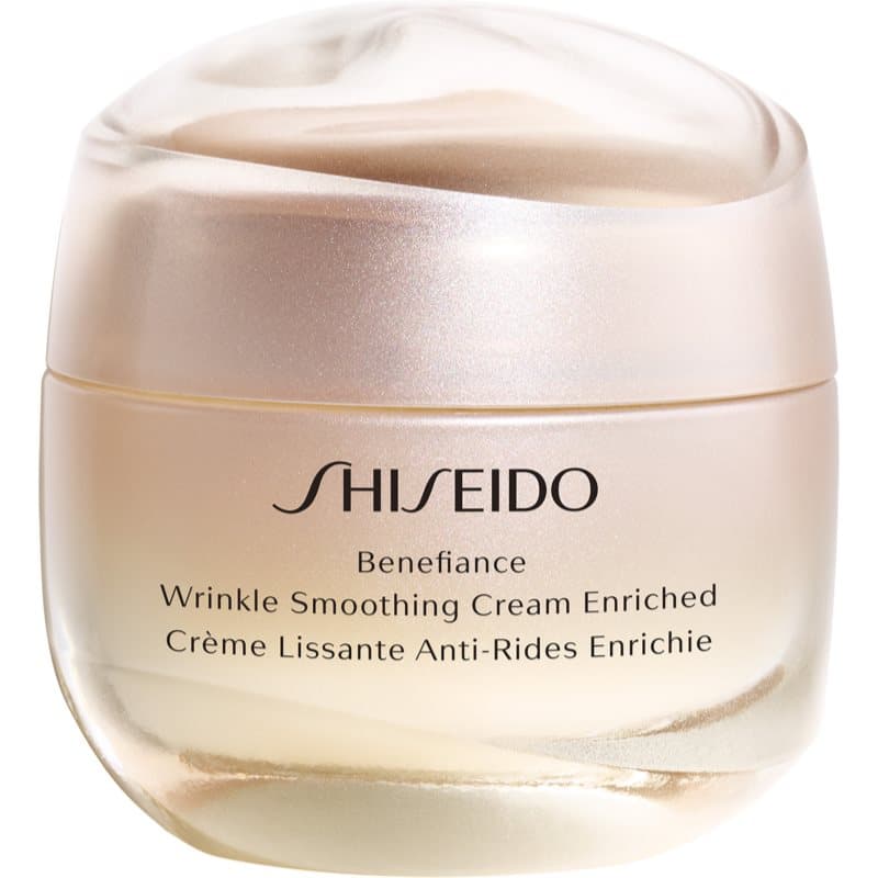 Shiseido Benefiance Wrinkle Smoothing Cream Enriched dag- en nachtcrème tegen rimpels voor Droge Huid 50 ml