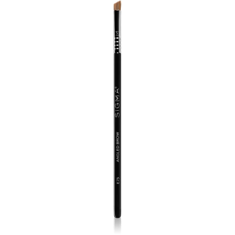 Sigma Beauty Brow E75 Angled Brow Brush schuine wenkbrauwpenseel 1 st