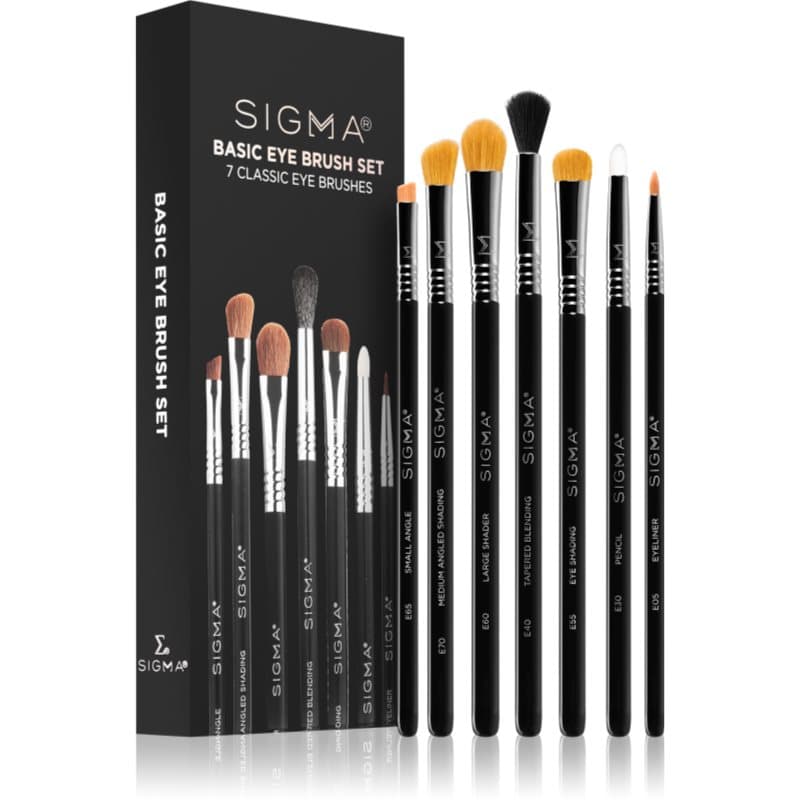 Sigma Beauty Brush Set Basic Eye Penselen Set voor de Ogen
