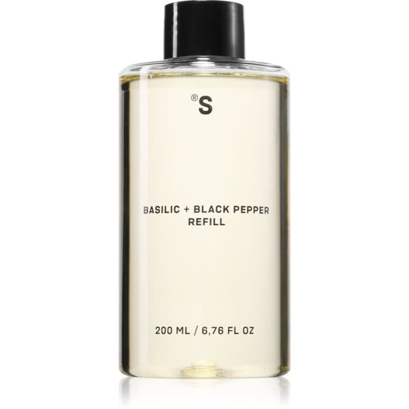 Sister's Aroma Basilic + Black Paper aroma-diffuser navulling 200 ml