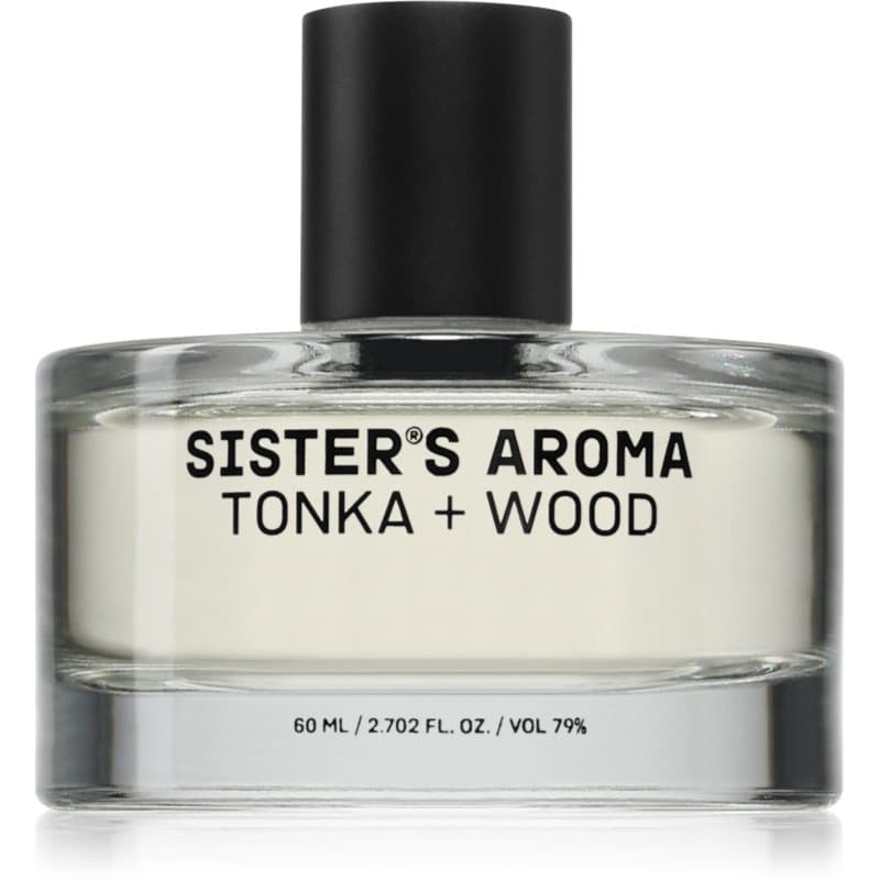 Sister's Aroma Car Perfume Tonka + Wood auto luchtverfrisser 60 ml