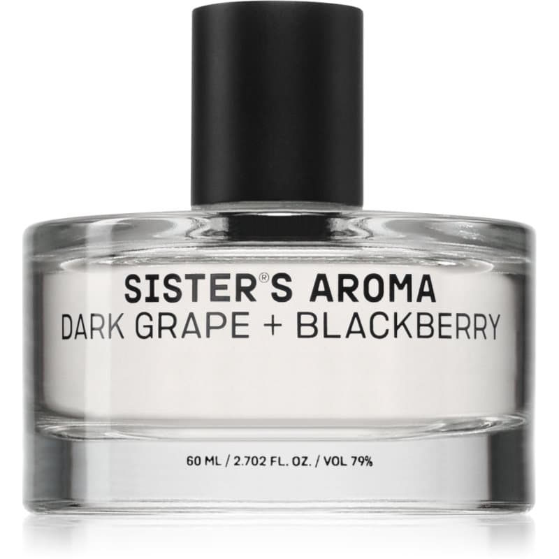 Sister's Aroma Car Perfume Dark Grape + Blackberry auto luchtverfrisser 60 ml