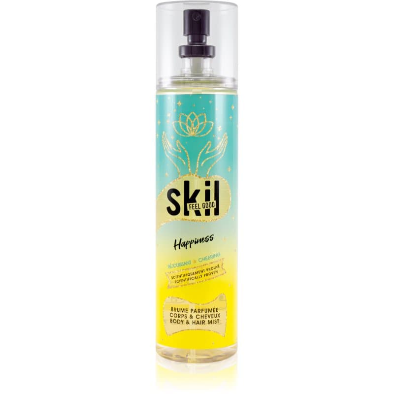 Skil Feel Good Happiness verfrissende nevel voor haar en lichaam voor Vrouwen 250 ml