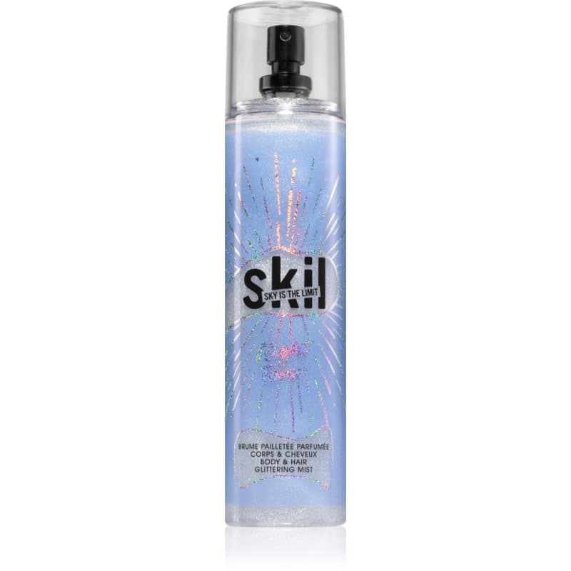 Skil Night Call Night Fever Spray voor Lichaam en Haar met Glitters 250 ml