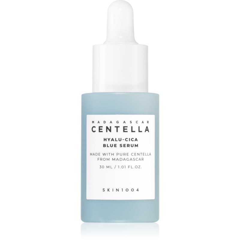 SKIN1004 Madagascar Centella Hyalu-Cica Blue Serum intensief hydraterend serum voor Kalmering en Versterking van Gevoelige Huid 30 ml