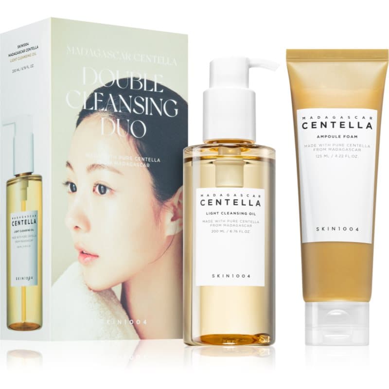SKIN1004 Madagascar Centella Double Cleansing Duo set voor een schone, gekalmeerde huid