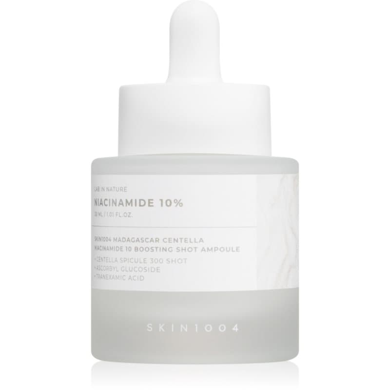 SKIN1004 Lab In Nature Niacinamide 10% Boosting Shot Ampoule Herstellende en Verhelderende Serum met Hydraterende Werking 30 ml