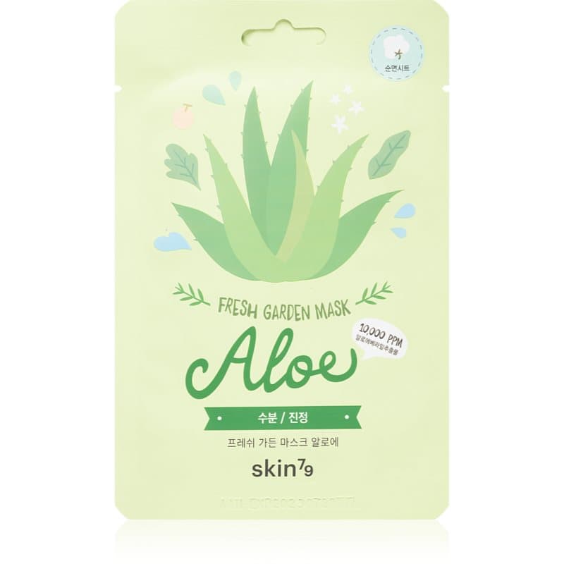 Skin79 Fresh Garden Aloe kalmerende sheet mask met Aloe Vera 23 gr