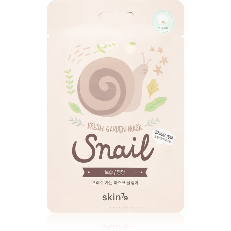 Skin79 Fresh Garden Snail revitaliserend doekmasker met Slakken Extract 23 gr