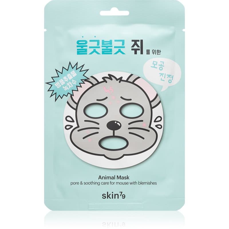 Skin79 Animal For Mouse With Blemishes Cellaag Masker voor Problematische Huid, Acne 23 g
