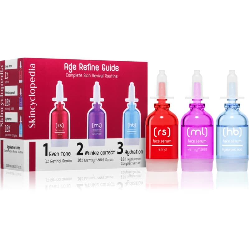 Skincyclopedia Age Refine Guide set tegen Huidveroudering
