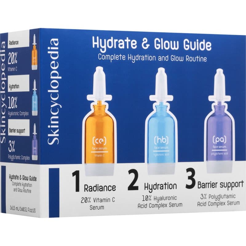 Skincyclopedia Hydrate & Glow Guide intensief hydraterende set
