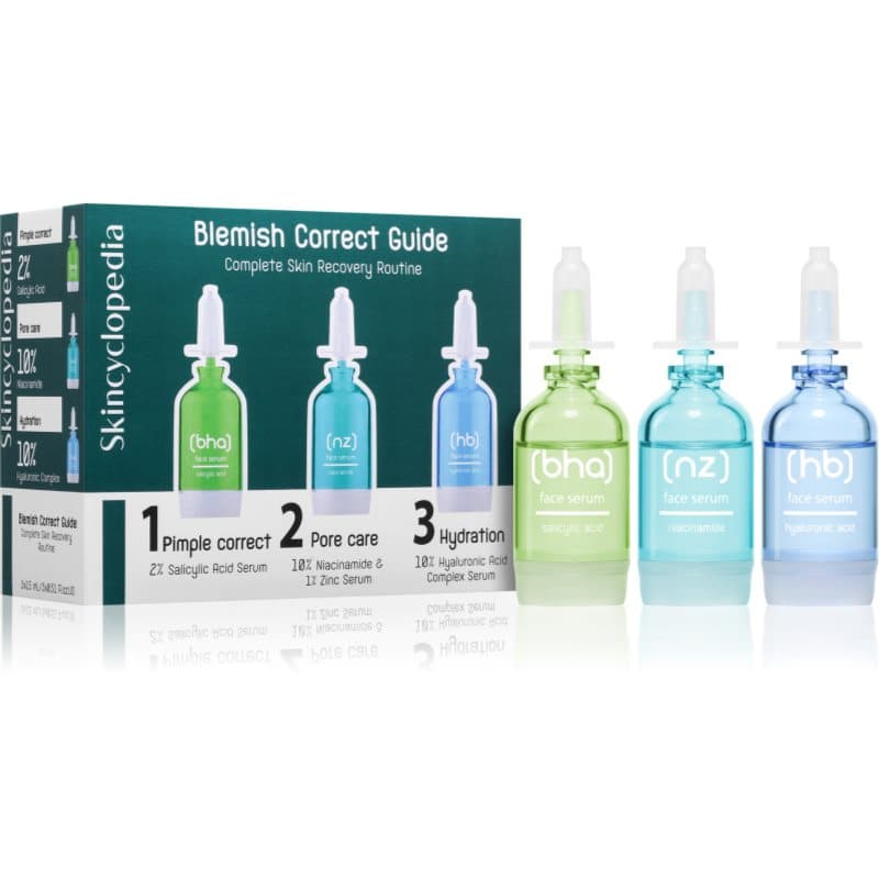 Skincyclopedia Blemish Correct Guide set voor Huid met Oneffenheden