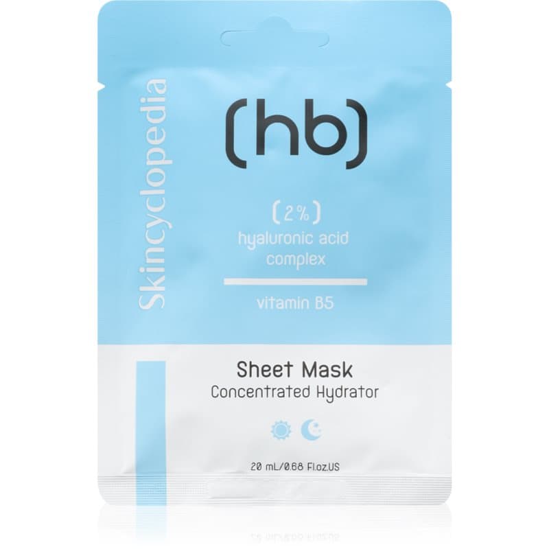 Skincyclopedia 2% Hyaluronic Acid Complex + Vitamin B5 Cellaag Masker 20 ml
