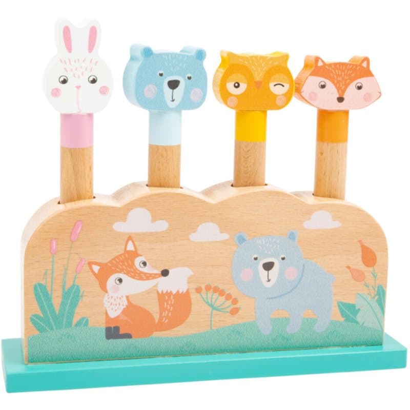 Small foot by Legler Game Small Foot Pop Up Animals activity speelgoed 18m+ 1 st