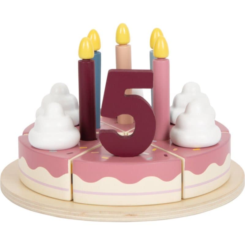 Small foot Birthday Cake Tasty Speelgoed van hout 3 y+ 23 st
