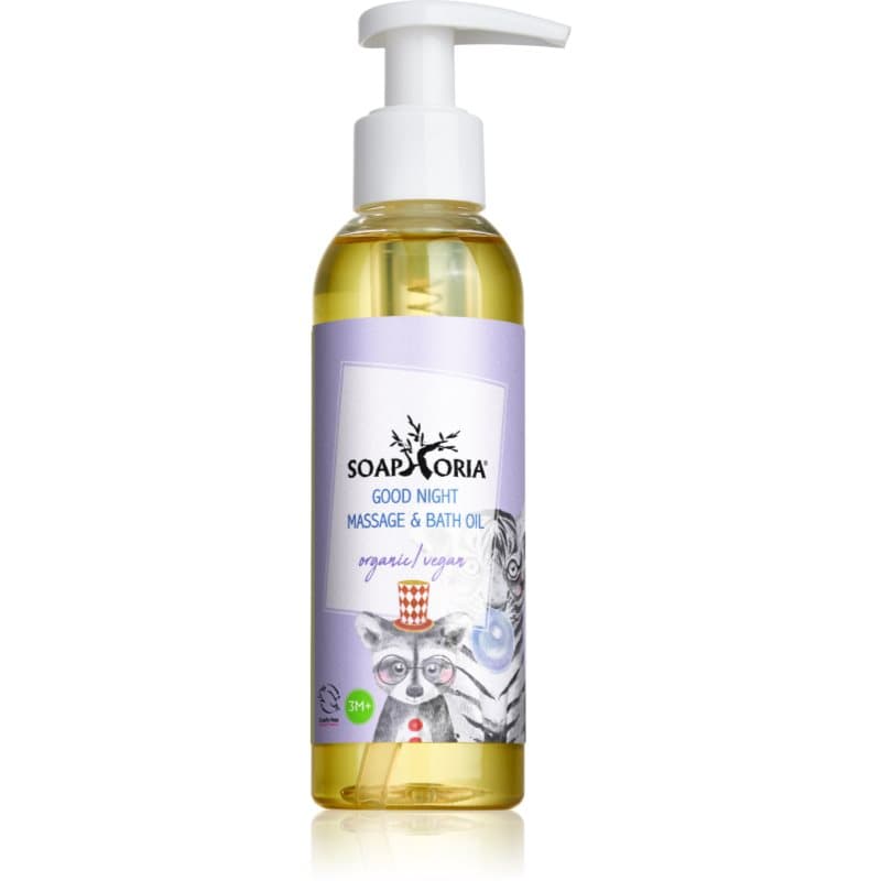 Soaphoria Babyphoria Good Night Massage en Bad Olie voor Goede Nacht voor Kinderen 150 ml