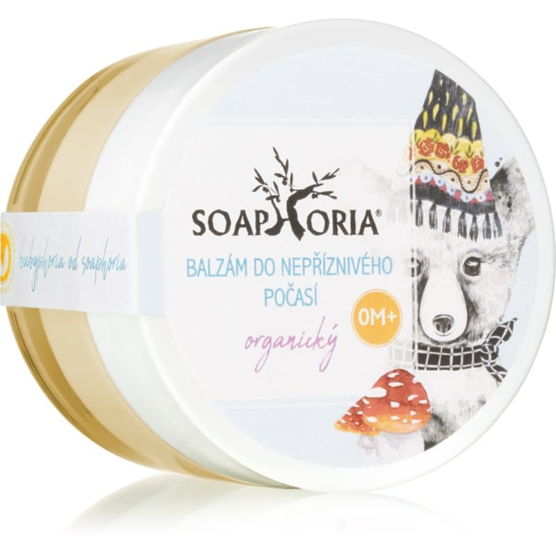 Soaphoria Babyphoria Organic Balm Beschermende Balsem Bescherming tegen kou en wind voor Kinderen 50 ml