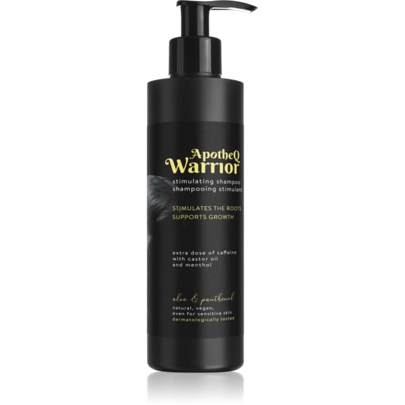 Soaphoria ApotheQ Warrior Caffeine Shampoo Shampoo Haargroei Stimulant 250 ml