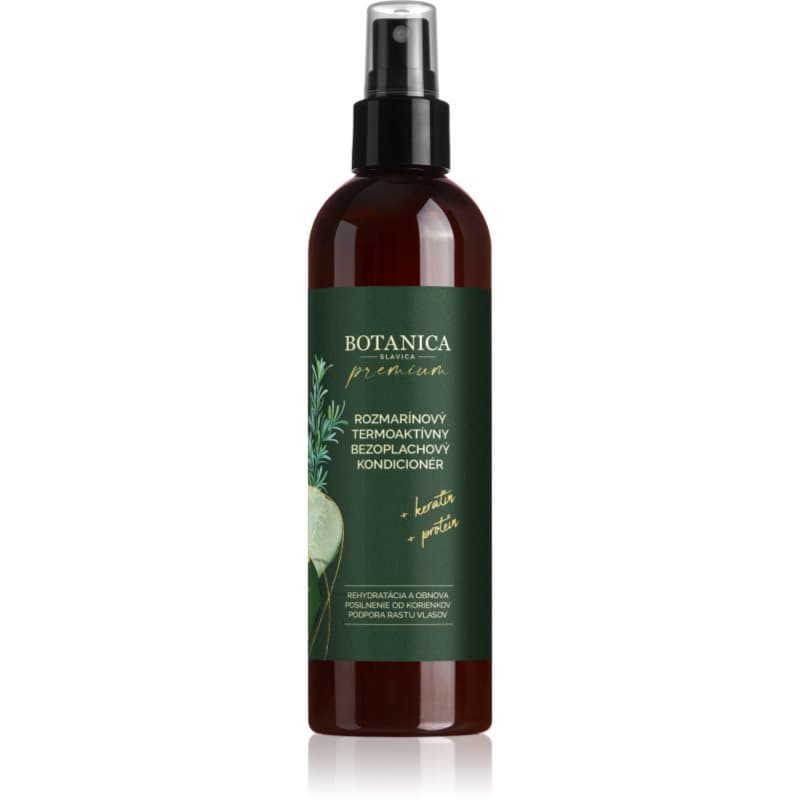 Soaphoria Botanica Slavica Rosemary Protective Leave-In Conditioner thermo-beschermende spray voor het voorbereiden van de haarstrijker en de krultang