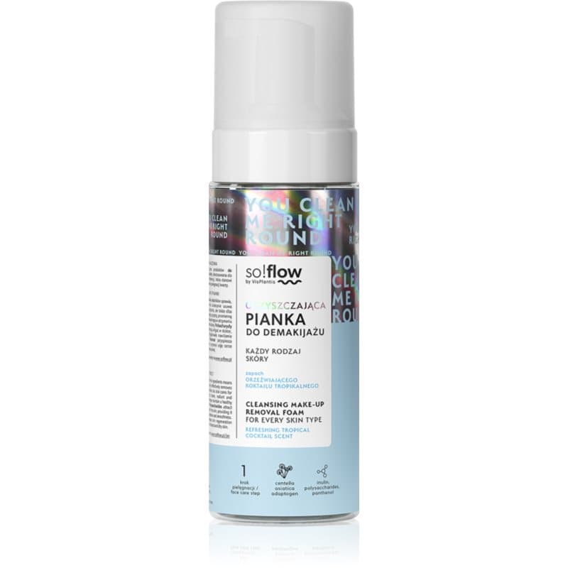 so!flow Cleansing Make-Up Removal Foam Milde Make-up Remover Schuim 170 ml