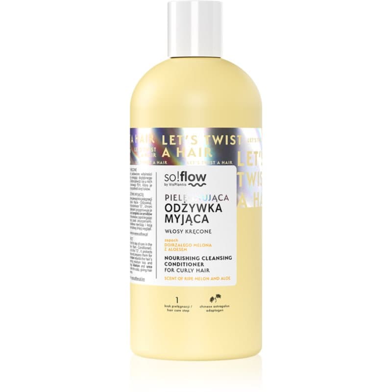 so!flow Curly Hair Nourishing Cleansing Conditioner Reinigende Conditioner voor krullend haar 200 ml