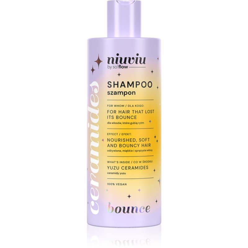 so!flow BOUNCE Hair Shampoo With Ceramides Reinigende Shampoo voor krullend haar 300 ml