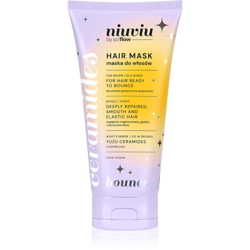 so!flow BOUNCE Hair Mask With Ceramides Masker voor krullend haar 200 ml