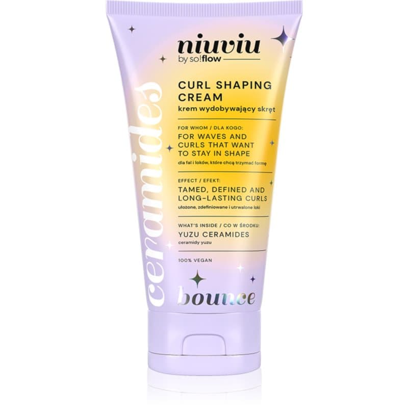 so!flow BOUNCE Curl Shaping Cream With Ceramides Krul definitie styling crème 150 ml