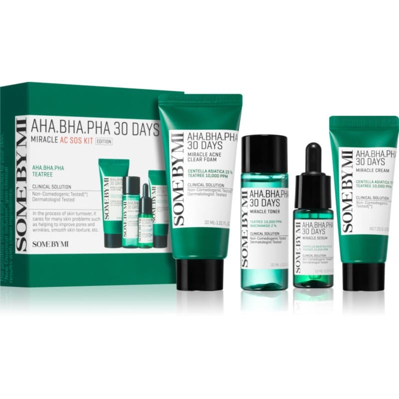 Some By Mi AHA∙BHA∙PHA 30 Days Miracle AC SOS Kit Gift Set tegen Acne