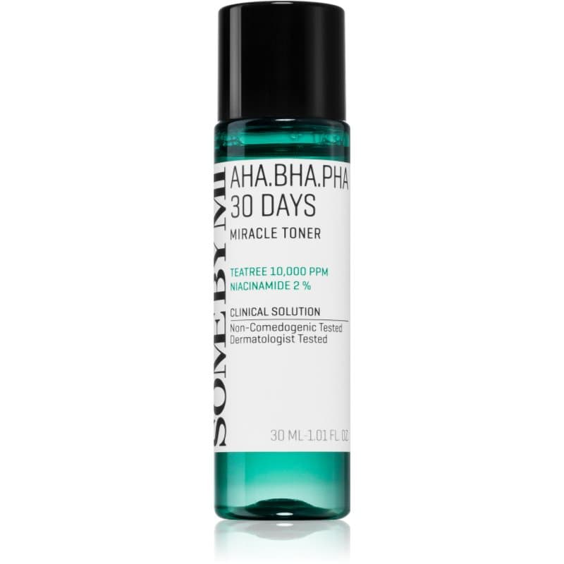 Some By Mi AHA∙BHA∙PHA 30 Days Miracle Toner Verzachtende en Hydraterende Toner 30 ml