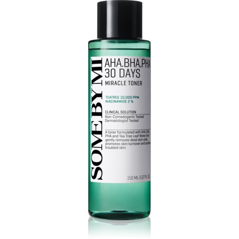 Some By Mi AHA∙BHA∙PHA 30 Days Miracle Toner Verzachtende en Hydraterende Toner 150 ml