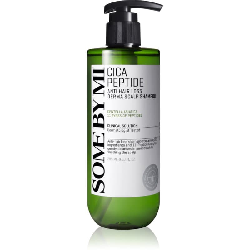 Some By Mi Cica Peptide Derma Scalp Shampoo Versterkende Anti-Haaruitval Shampoo met kalmerend effect 285 ml